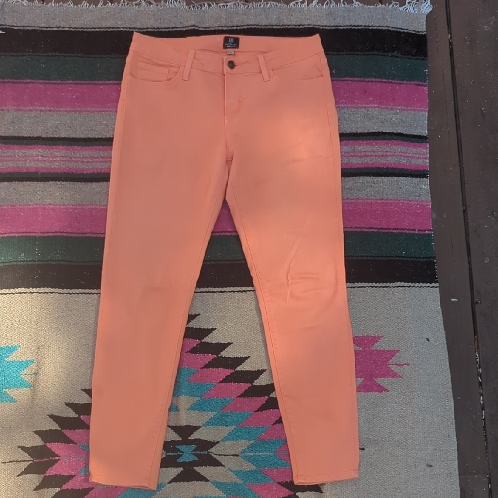Just Black Vibrant Orange Jeans